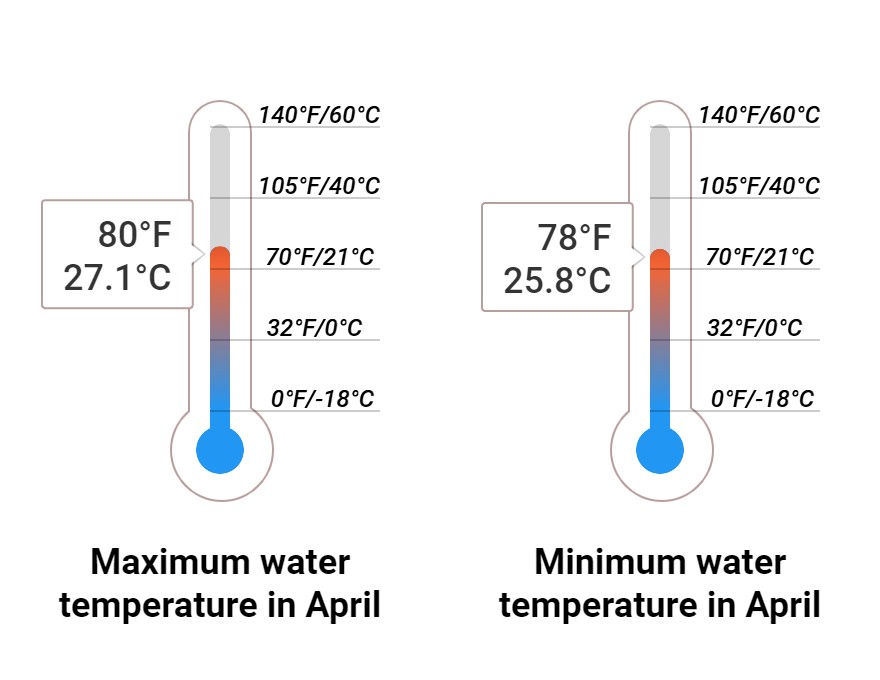 Average Sea temperature